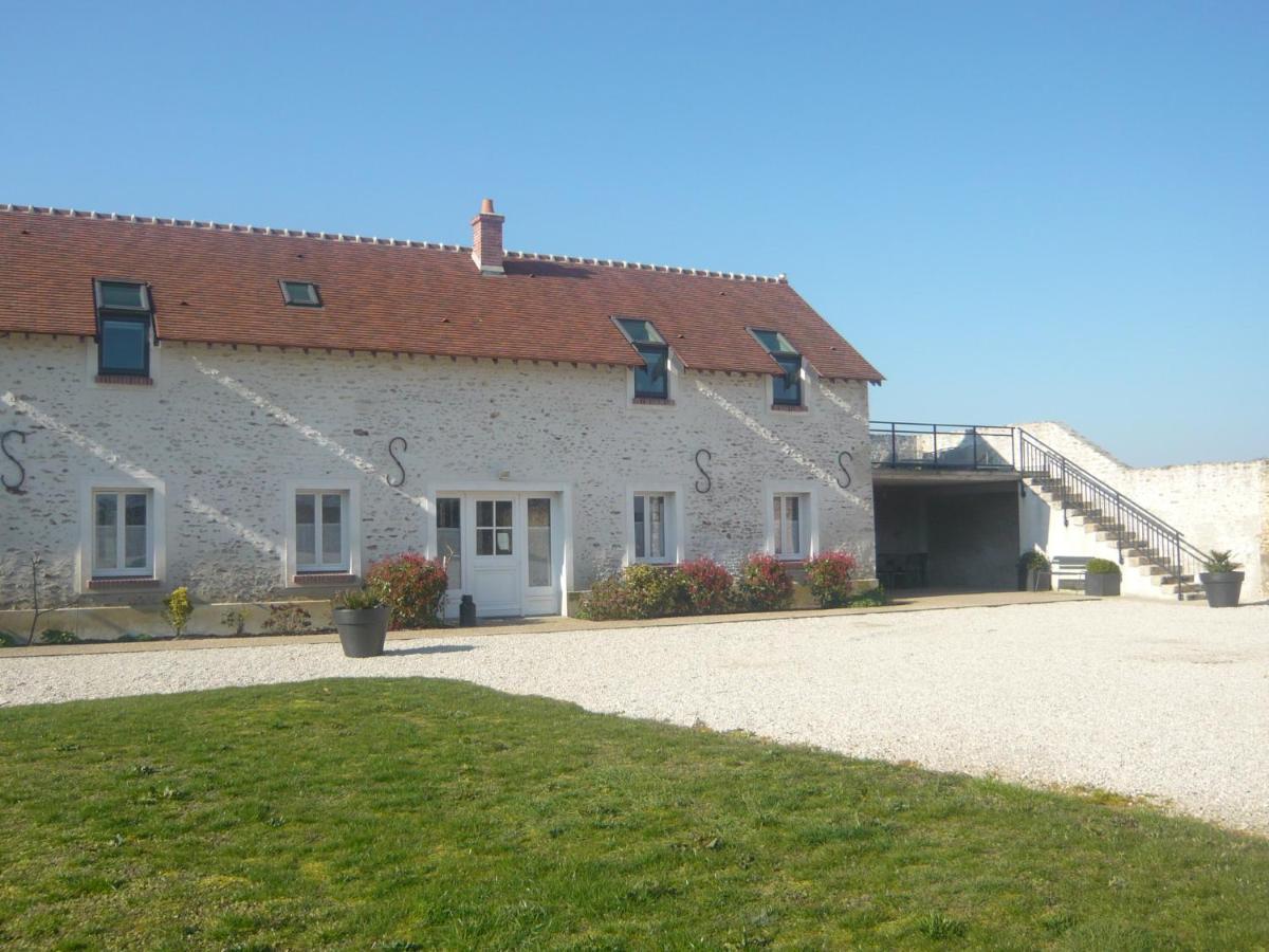 Villa La Ferme de Presles Menainville Exterior foto